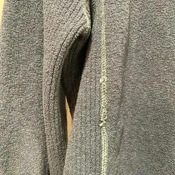 Colorado Clothing Men Blue Terrycloth Quarter Zip Ribbed Panel Pullover Size XL - Picture 11 of 11